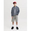 JACK & JONES Junior Alex Baggy Shorts - Grey Denim