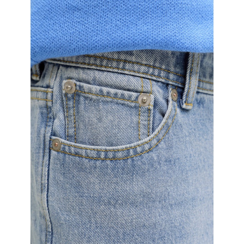 JACK & JONES Junior Tony Relaxed Denim Shorts - Light Blue Denim