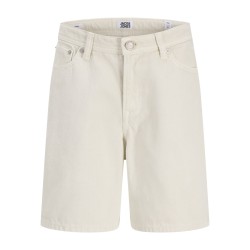JACK & JONES Junior Tony Relaxed Denim Shorts - Cloud Dancer