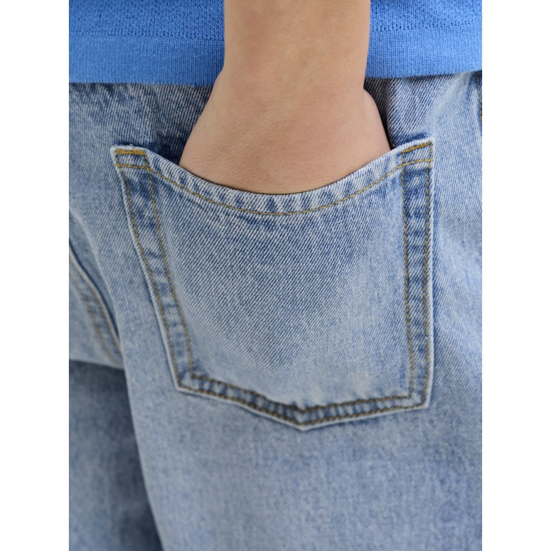 JACK & JONES Junior Tony Relaxed Denim Shorts - Light Blue Denim