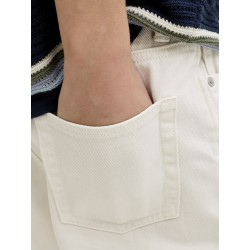 JACK & JONES Junior Tony Relaxed Denim Shorts - Cloud Dancer