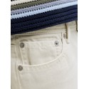 JACK & JONES Junior Tony Relaxed Denim Shorts - Cloud Dancer