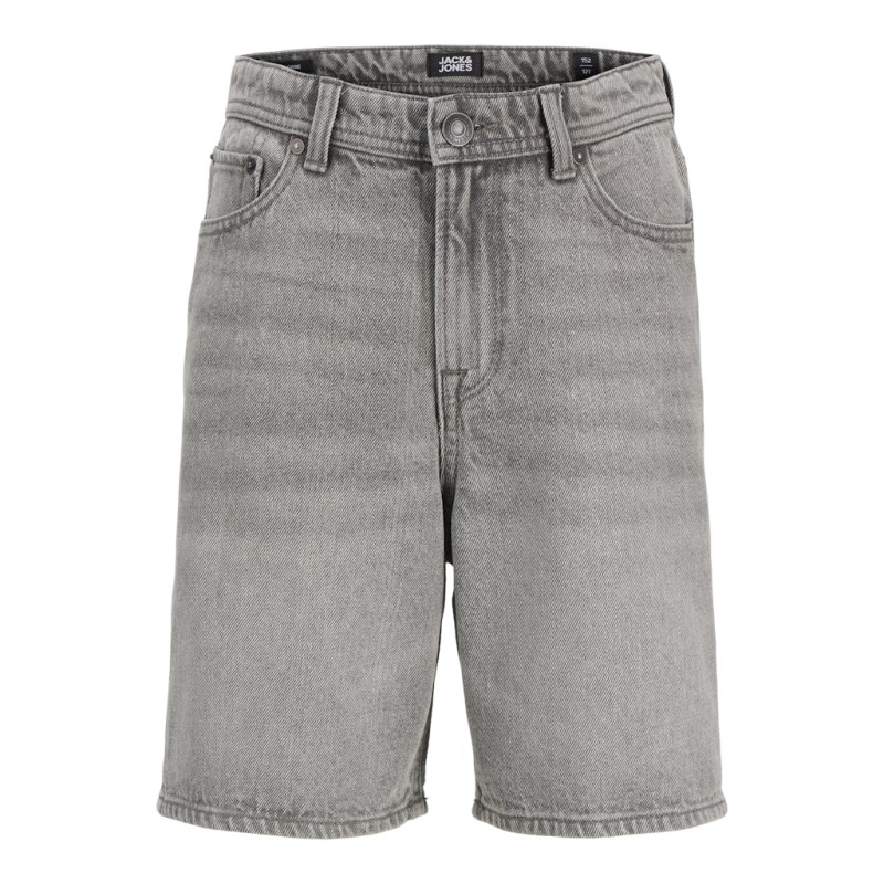 JACK & JONES Junior Tony Relaxed Denim Shorts - Grey Denim