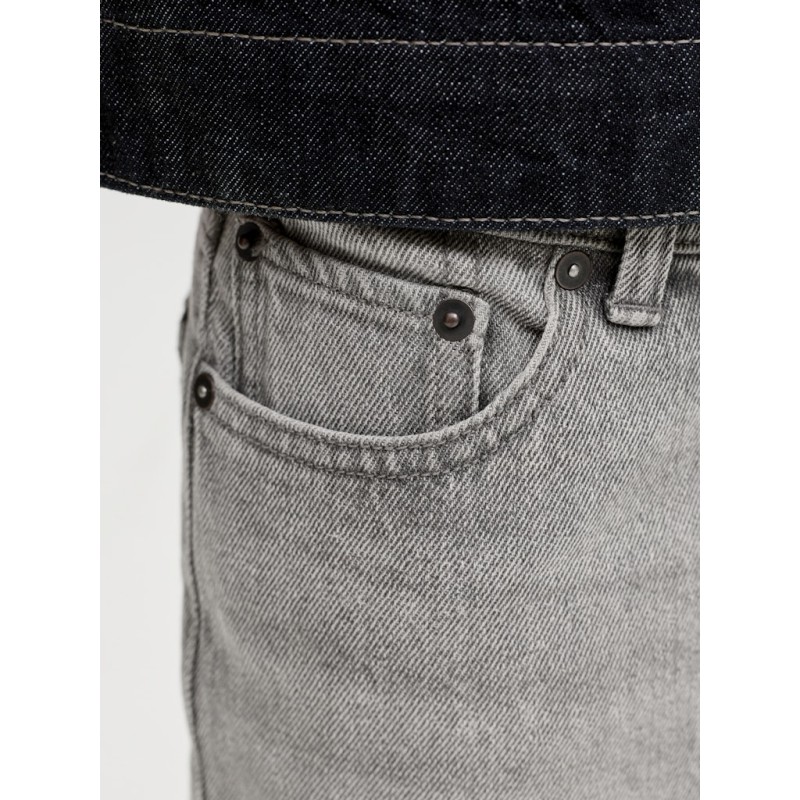 JACK & JONES Junior Tony Relaxed Denim Shorts - Grey Denim