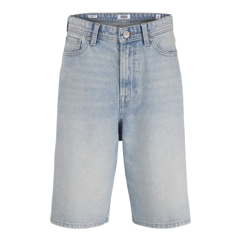 JACK & JONES Junior Ron Baggy Shorts - Blue Denim