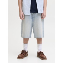 JACK & JONES Junior Ron Baggy Shorts - Blue Denim