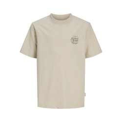 JACK & JONES Junior Niagara Typo T-shirt - Antique White