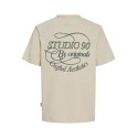 JACK & JONES Junior Niagara Typo T-shirt - Antique White