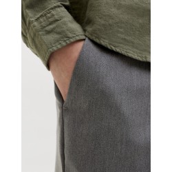 JACK & JONES Junior Bill Toby Chino Bukser - Grey Melange