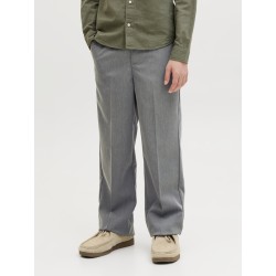 JACK & JONES Junior Bill Toby Chino Bukser - Grey Melange