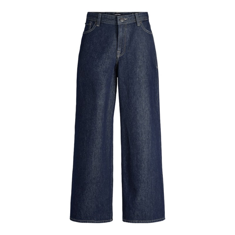 JACK & JONES Junior Dave Wide Leg Jeans - Blue Denim