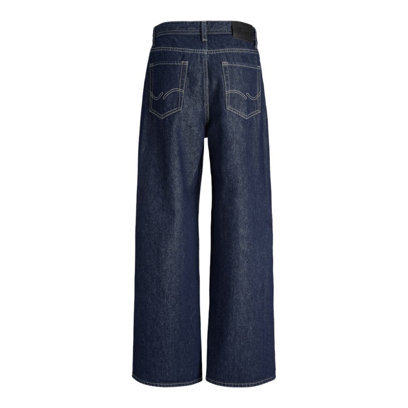 JACK & JONES Junior Dave Wide Leg Jeans - Blue Denim