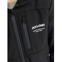 JACK & JONES Junior Theo Softshell Jakke - Sort