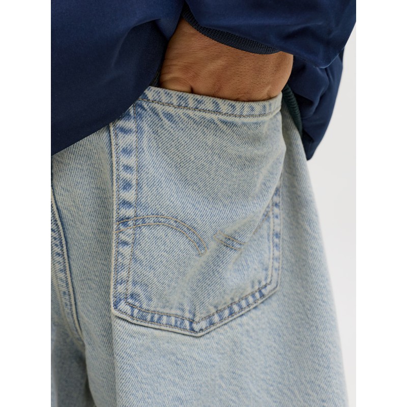 JACK & JONES Junior Alex Baggy Original Jeans - Blue Denim