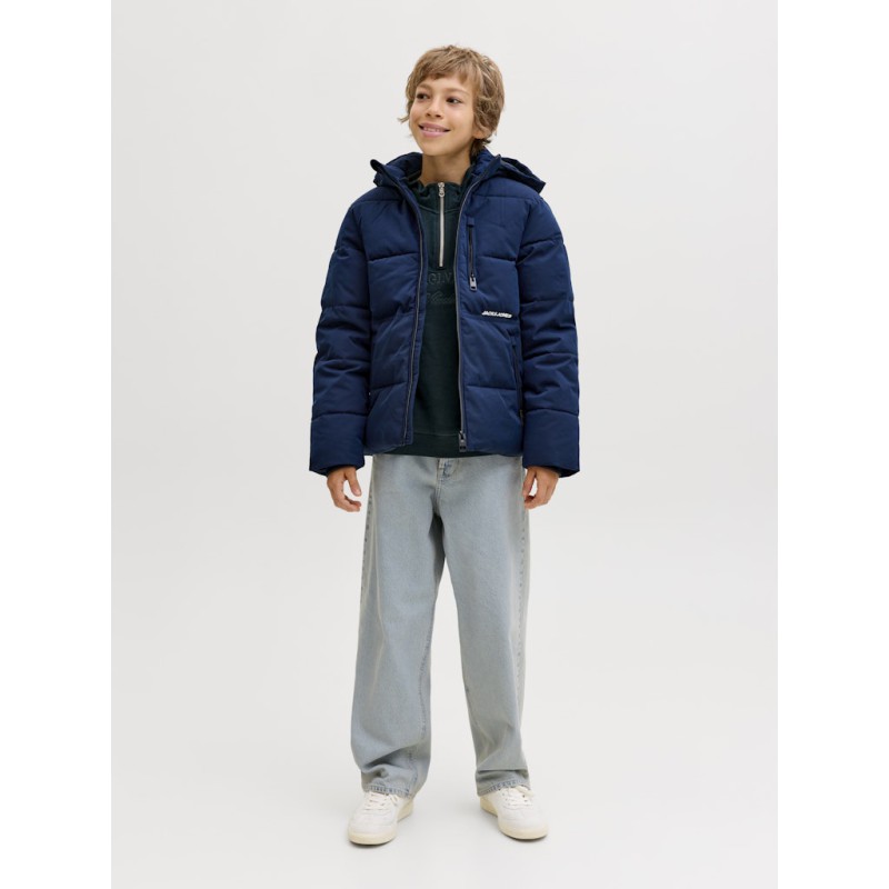 JACK & JONES Junior Alex Baggy Original Jeans - Blue Denim