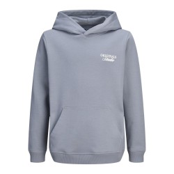 JACK & JONES JUNIOR Norrebro Typo Hoodie - Tradewinds