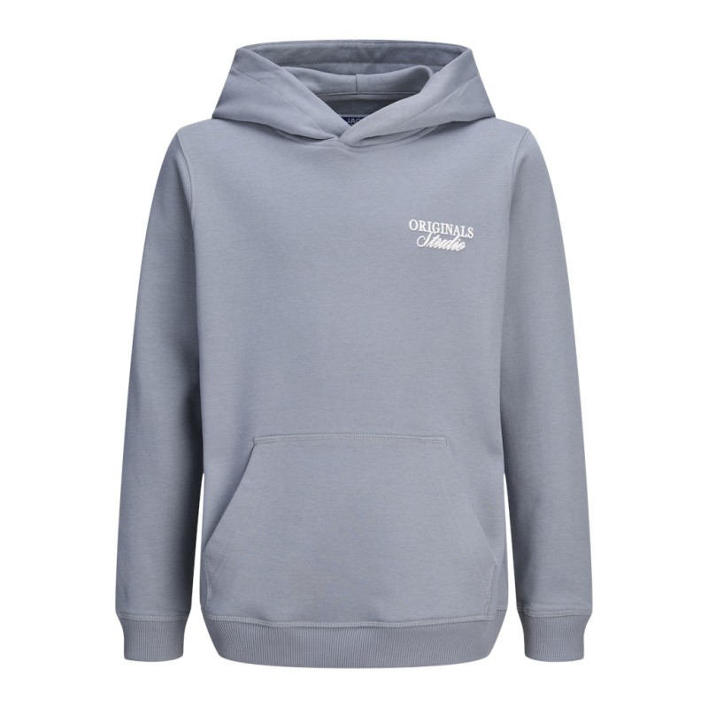 JACK & JONES JUNIOR Norrebro Typo Hoodie - Tradewinds