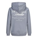 JACK & JONES JUNIOR Norrebro Typo Hoodie - Tradewinds