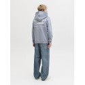 JACK & JONES JUNIOR Norrebro Typo Hoodie - Tradewinds