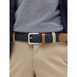 JACK &JONES Junior Woven elastik Bælte - Navy Blazer