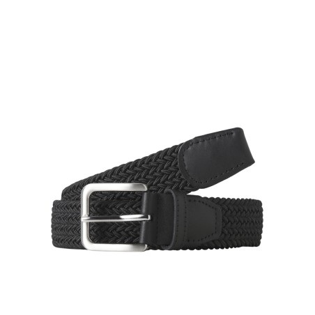 JACK &JONES Junior Woven elastik Bælte - Sort