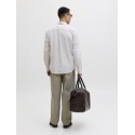 JACK & JONES Summer Hør L/S Skjorte - Crockery