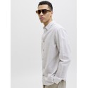 JACK & JONES Summer Hør L/S Skjorte - Crockery