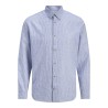 JACK & JONES Summer Hør L/S Skjorte - Infinity Stripes