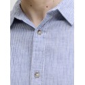 JACK & JONES Summer Hør L/S Skjorte - Infinity Stripes