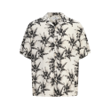 JACK & JONES Plus Mocochrome Resort Skjorte - Glacier Gray