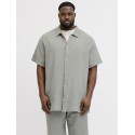 JACK & JONES Plus Nantucket Double Cloth Skjorte - Seagrass