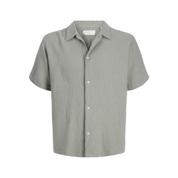 JACK & JONES Plus Nantucket Double Cloth Skjorte - Seagrass