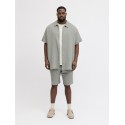 JACK & JONES Plus Nantucket Double Cloth Skjorte - Seagrass