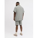 JACK & JONES Plus Nantucket Double Cloth Skjorte - Seagrass