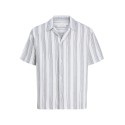 JACK & JONES Plus Nantucket Double Cloth Skjorte - Sky Captain