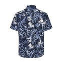 JACK & JONES Plus Honolulu S/S Skjorte - Navy Blazer