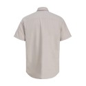JACK & JONES Plus Breeze Hør Kortærmet Skjorte - String