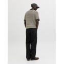 JACK & JONES Strik S/S polo - Turkish coffee