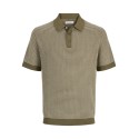 JACK & JONES Strik S/S polo - Martin Olive