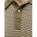 JACK & JONES Strik S/S polo - Martin Olive