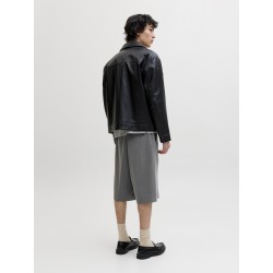 JACK & JONES Towen Toby Chino Shorts - Grey Melange