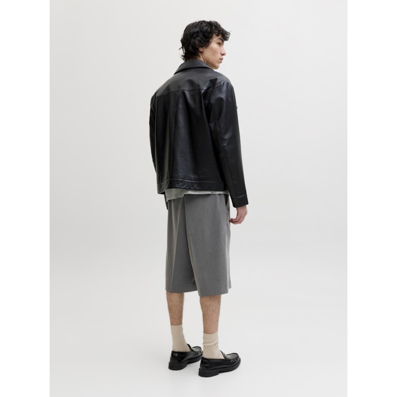 JACK & JONES Towen Toby Chino Shorts - Grey Melange