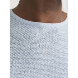 JACK & JONES George Relaxed Strik - Chambray Blue