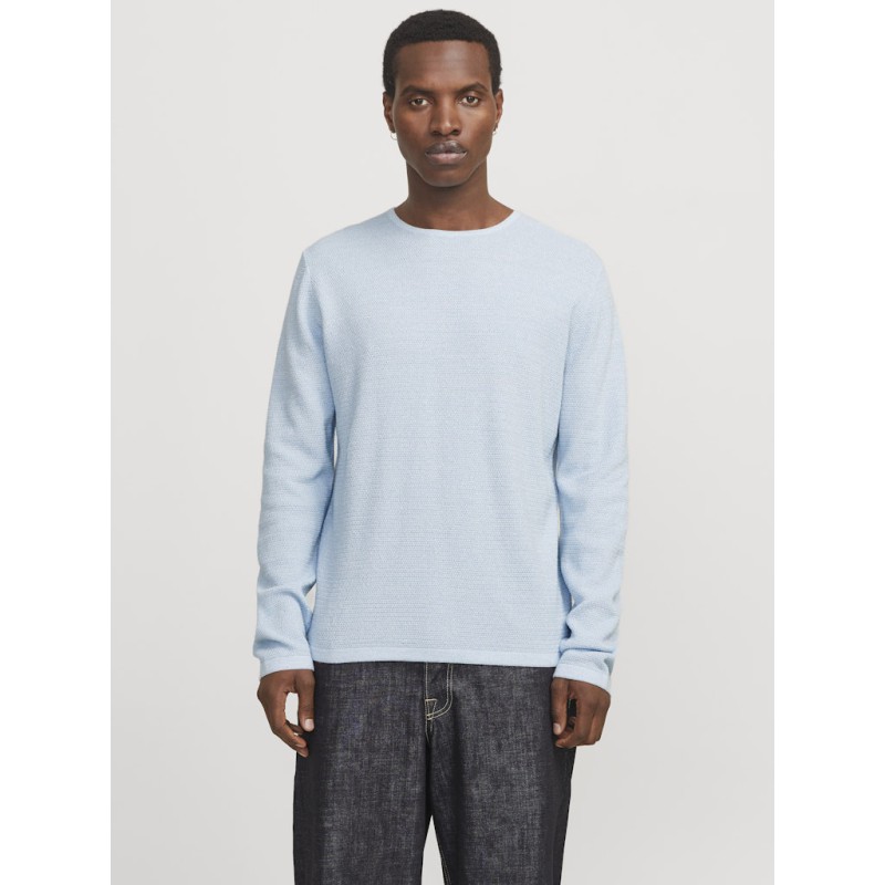 JACK & JONES George Relaxed Strik - Chambray Blue