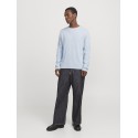JACK & JONES George Relaxed Strik - Chambray Blue