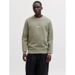 JACK & JONES SOHO Sweatshirt Crew Neck - Vetiver