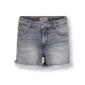 KIDS ONLY Robyn Denim Shorts - Medium Grey Denim