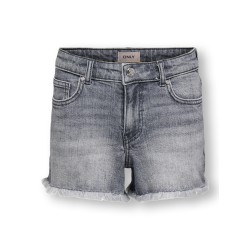 KIDS ONLY Robyn Denim Shorts - Medium Grey Denim