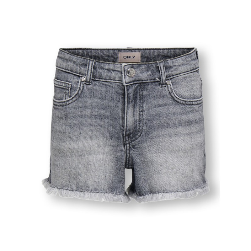 KIDS ONLY Robyn Denim Shorts - Medium Grey Denim
