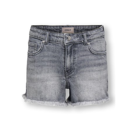 KIDS ONLY Robyn Denim Shorts - Medium Grey Denim